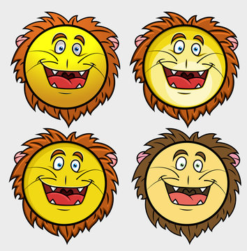 Lion Emoji Smiley Emoticon
