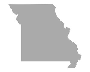 Karte von Missouri