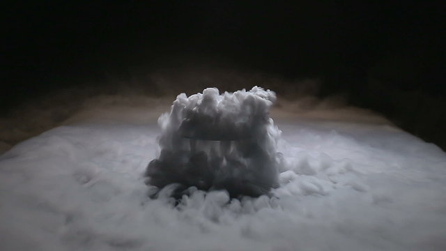Dry ice boiling