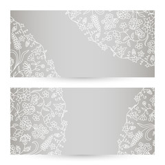 Vector templates floral pattern graphic designs.