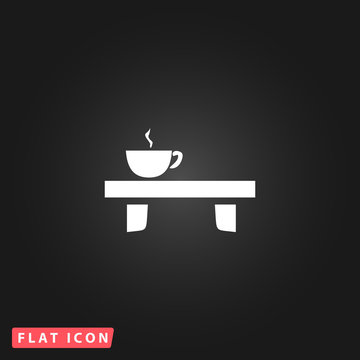 cup on the table icon