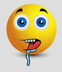 Hungry Emoji Smiley Emoticon - 101712226