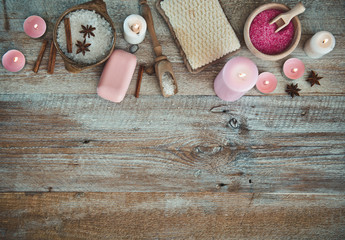 Composition of spa treatment 