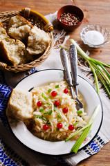Salad of sauerkraut