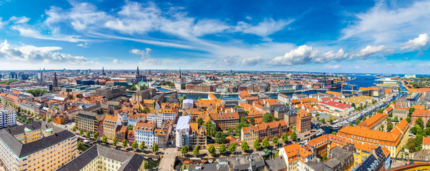 Obraz premium Copenhagen panorama