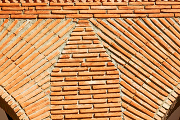 red tile in morocco africa