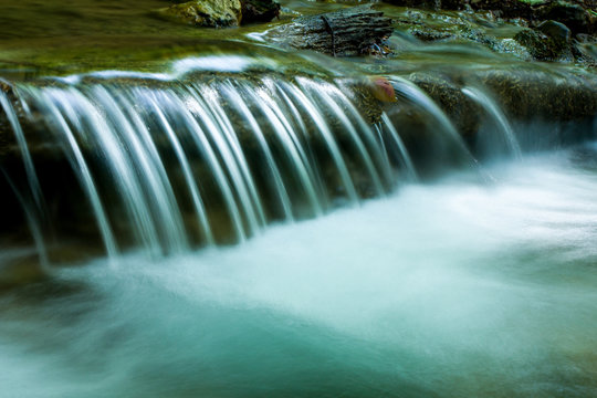 Fototapeta nice small waterfall