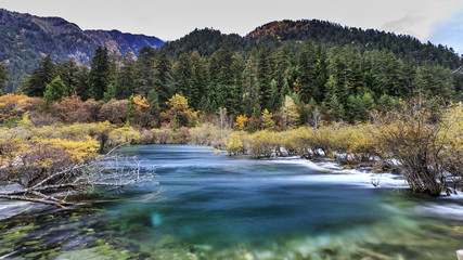 Jiuzhaigou Valley national park