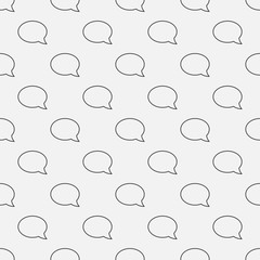 Chat seamless pattern