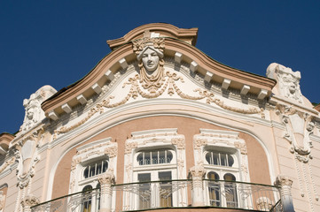 Fototapeta na wymiar architecture of Yevpatoria
