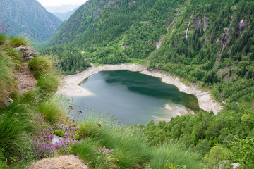 Fototapeta na wymiar Alpensee