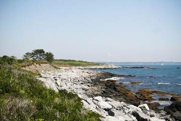 Fototapeta na wymiar Sachuest Point, Newport, Rhode Island