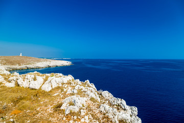 rocky coast of Salento