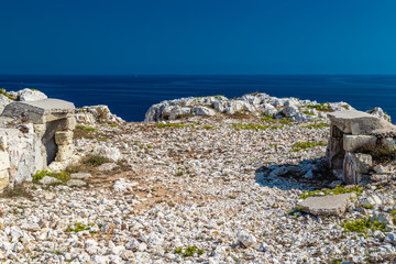 rocky coast of Salento
