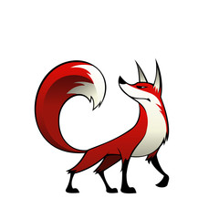 Mascot Red Fox