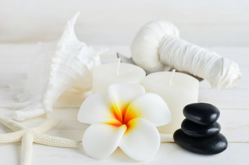 Obraz na płótnie Canvas Spa aromatherapy products