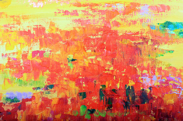 multicolored oil painted texture background