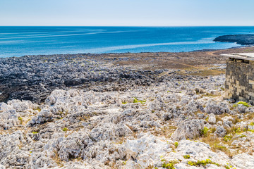 rocky coast of Salento