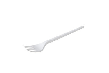 plastic disposable fork