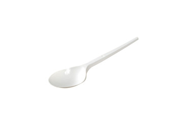 plastic disposable spoon
