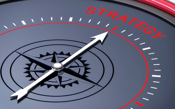3D Compass. Strategy Word