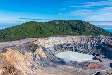 Stoff pro Meter Vulcano Poas in Costa Rica © Simon Dannhauer
