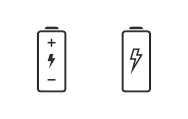 Battery - vector icon.