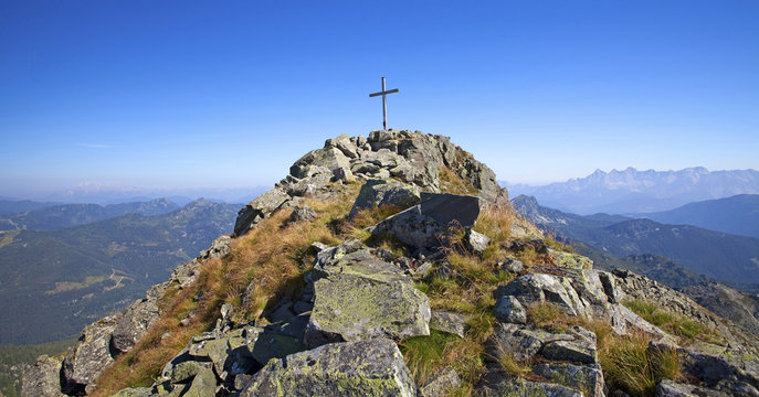 Gipfelkreuz Seekarspitze