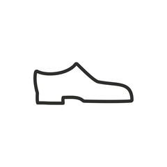Shoe - vector icon.