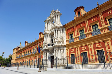 Sevilla, presidencia de la Junta de Andalucía, Palacio de San Telmo, España