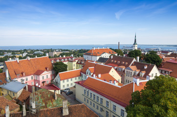 Fototapeta na wymiar Old Tallinn