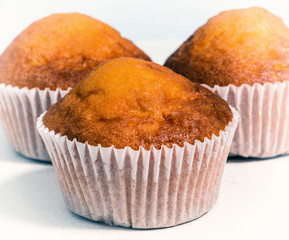 sweet muffins, close-up