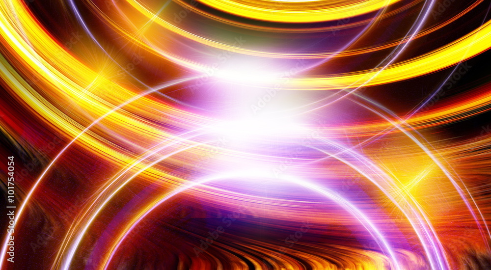 Aufkleber abstract background and color circle effect, color background.
