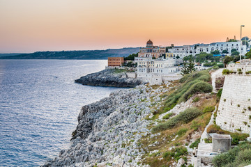 town on the coast of the Salento peninsula