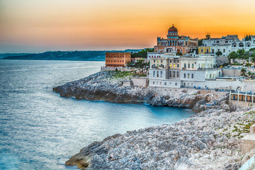 town on the coast of the Salento peninsula