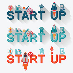 Start up new business project