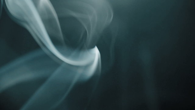 Beautiful dance of smoke
