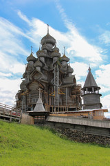 Fototapeta na wymiar The Church of the Transfiguration of Our Saviour, Kizhi, Karelia.