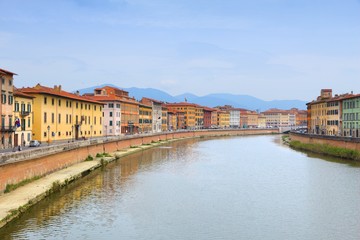 Pisa cityscape, Italy