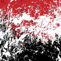 red and black ink splash background, illustration design element