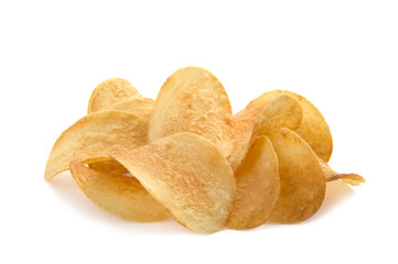 chip on a white background
