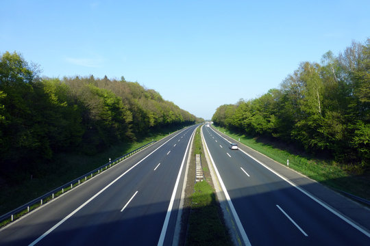 Autobahn A 3 bei Höchstadt