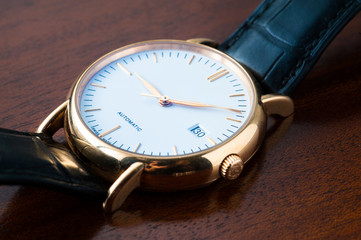Wristwatch closeup