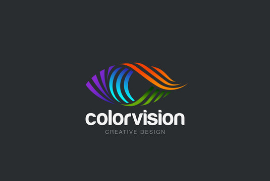 Eye Logo design vector. Media icon. Vision Logotype idea.