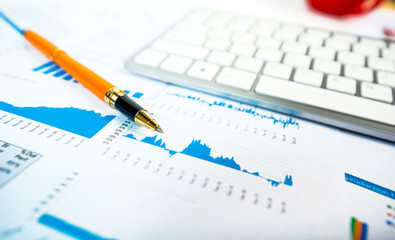 Fototapeta premium financial accounting concept