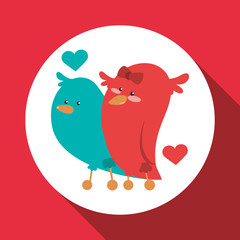 Obraz premium Love icon design 