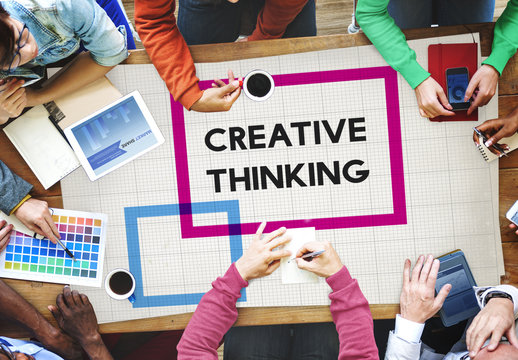 Creative Thinking ideas Imagination Innovation Inspiration Conce