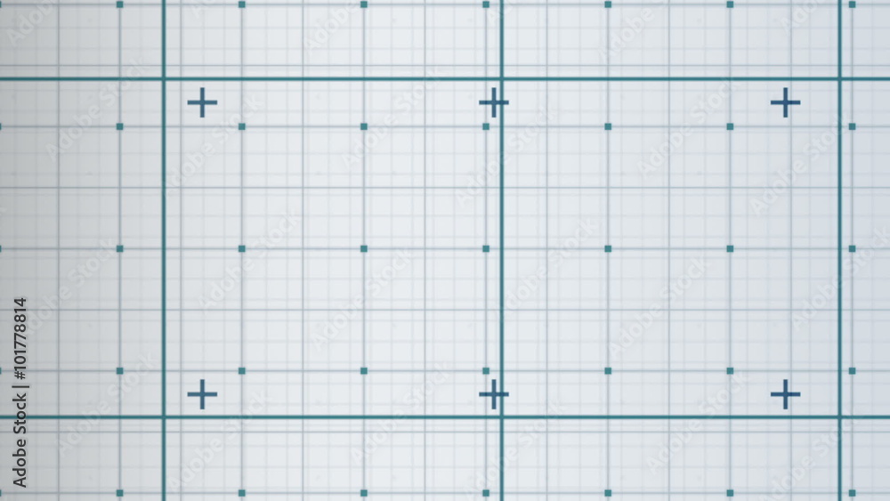 Poster empty white matrix