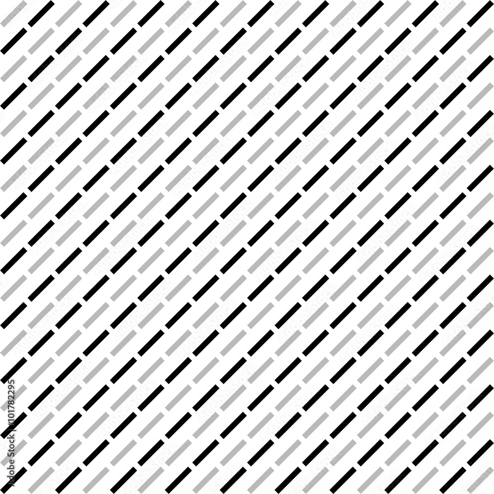 Poster repeatable pattern with dashed lines texture. minimal grayscale