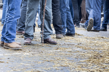Farmers rally, France, Europe